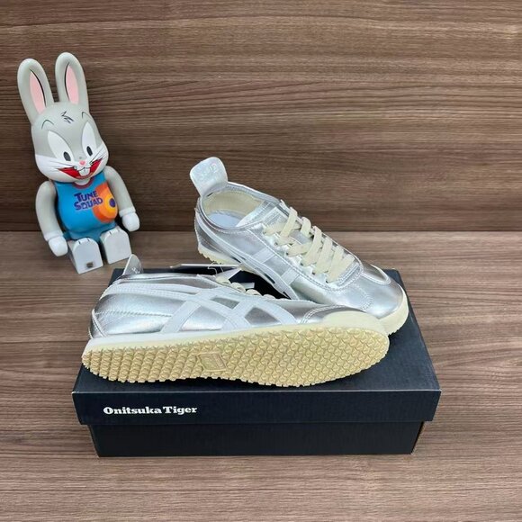 Asics Onitsuka Tiger Mexico 66 Silver Off White - Picture 9 of 9